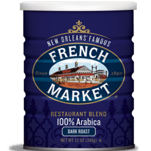 Dark Roast Ground Coffee Restaurant Blend Can