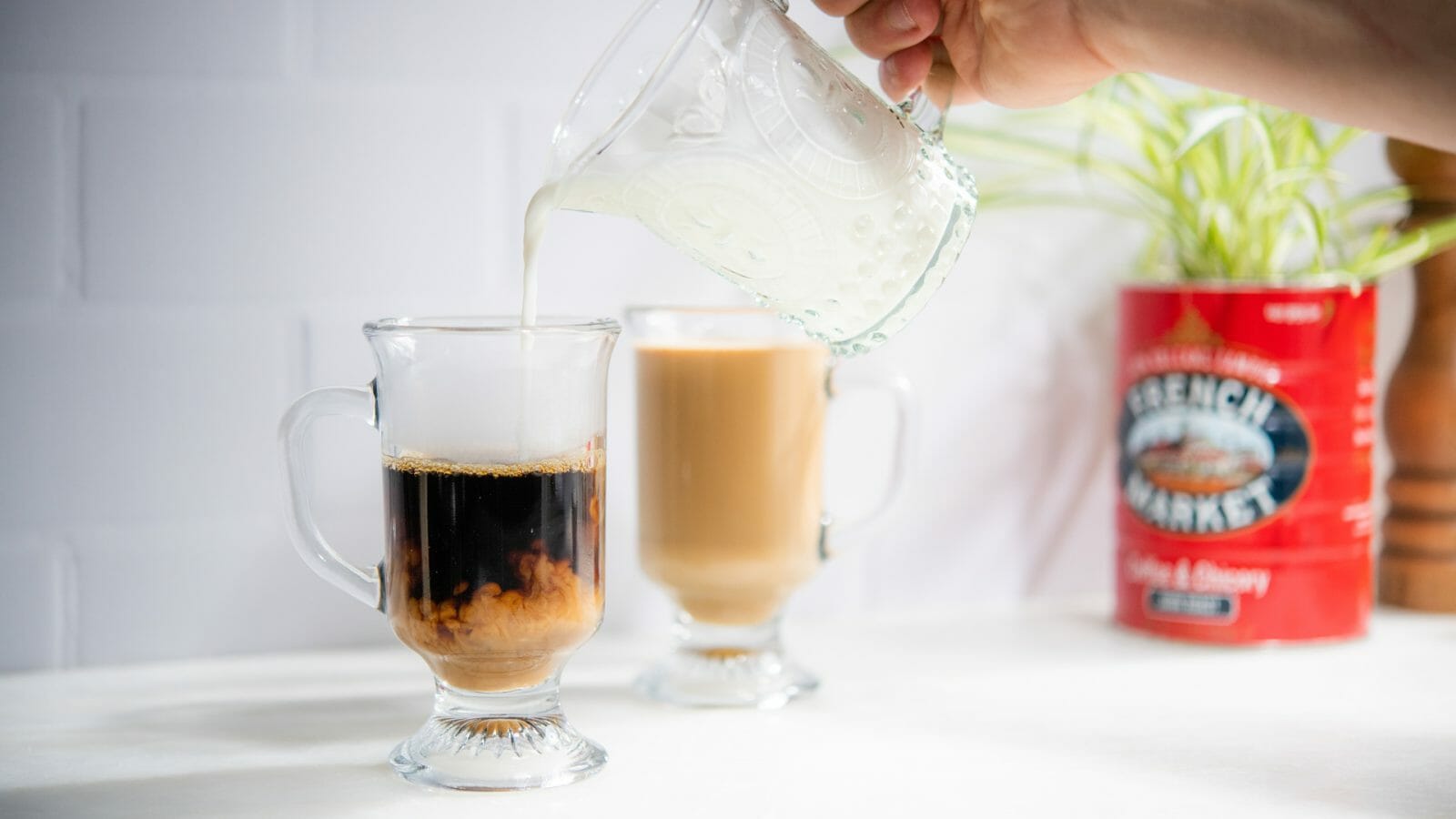 New Orleans Style Cafe Au Lait