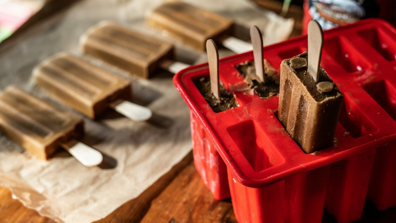 Vietnamese Coffee Freezer Pops