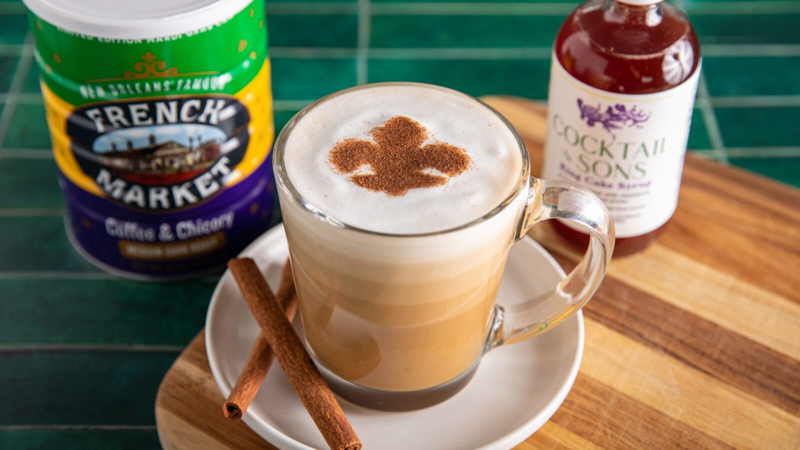 King Cake Latte